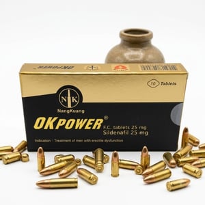 美好挺®膜衣錠 OKPOWER 25mg 南光低劑量威而鋼學名藥 10錠/盒