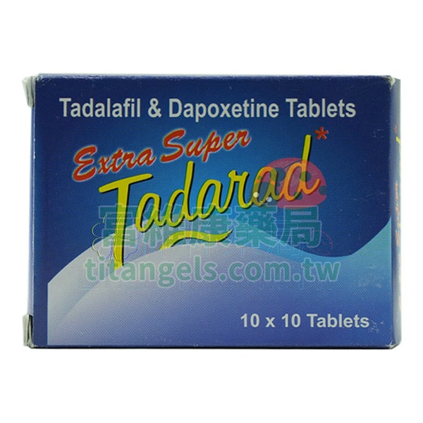 超級犀利士 Super Tadarad 120mg 雙效合一:重振男性自信 10錠 - 1